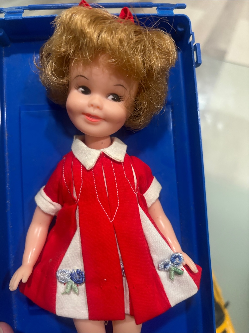 Vintage Penny Brite Doll in Box Dress - Picture 2 of 7